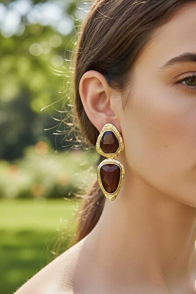 Aware Time Zara Damla Model Non-Tarnishing Steel Earrings