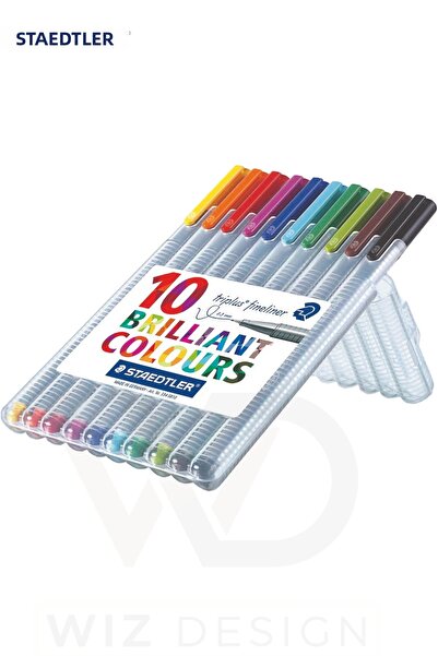 Staedtler 334 Sb10 03 Triplus Fineliner 10 قطع