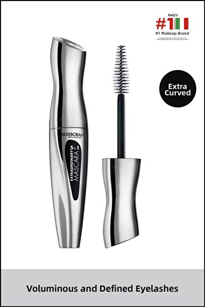 Deborah Milano Extraordinary 5 In1 Mascara Black