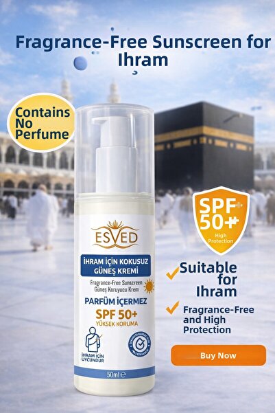 ESVED كريم واقي من الشمس مناسب للحج والعمرة