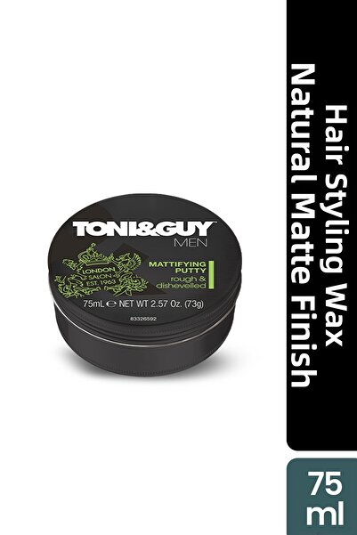 Toni&Guy Toni & Guy Styling Cream Wax Natural Matte Effect 75ml