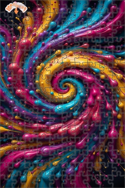 Teona Ahşap لغز خشبي ذو طبقتين بإطار ملون من إينيرجيكس رينكل رابلايز 150 قطعة...