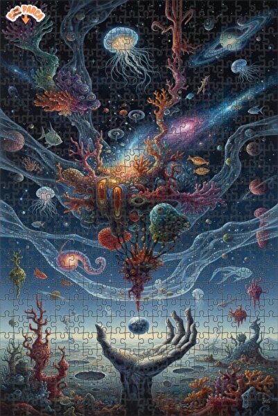 Teona Ahşap لغز خشبي مزدوج الطبقات بإطار من إنتاج إبداع هيلد إن فيرمينس، 500 ...