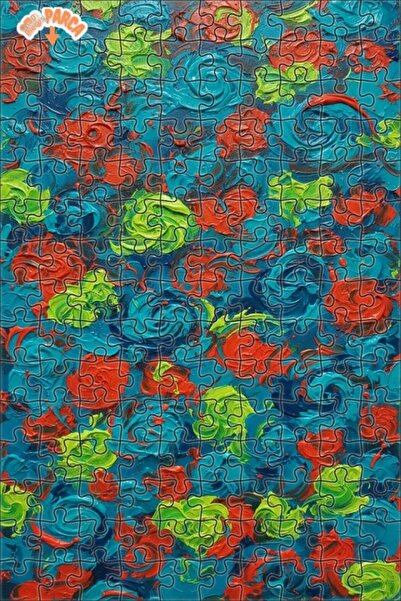 Teona Ahşap لغز خشبي بإطار مزدوج الطبقات بألوان نابضة بالحياة 150 قطعة 20×30