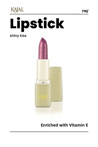 KAJAL أحمر شفاه مرطب ناعم الملمس ذو لمعة لؤلؤية – أحمر شفاه حريري مرطب من سيل...