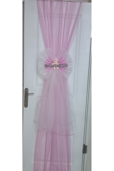 s'he design organizasyon Hospital Room Elastic Door Tulle (Only Tulle Bow Not...