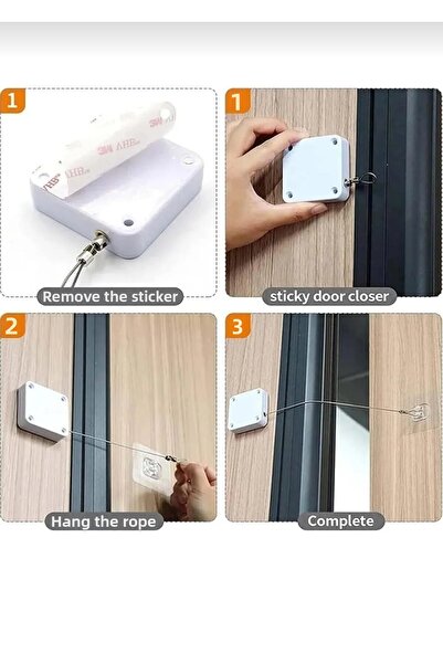 Alsamkapsam جهاز إغلاق الباب الأوتوماتيكي للمنزل والمكتب والمتجر والمطعم، جها...