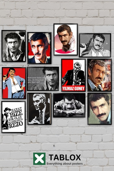 TABLOX 12 piese Yilmaz Southern Revolutionary Cinema Cultură populară Figură ...