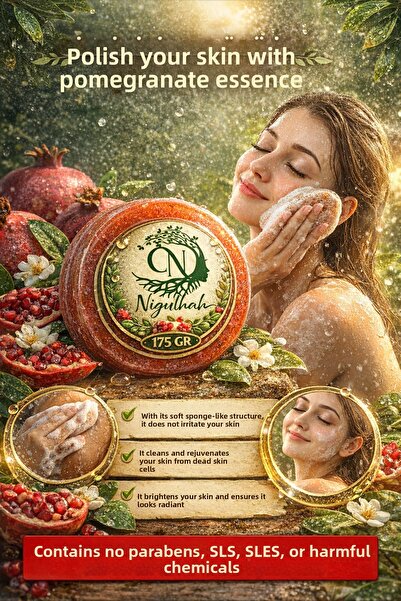 Pura Natura Niguhah Natural Beauty Natural Soap with Pomegranate Extract and ...