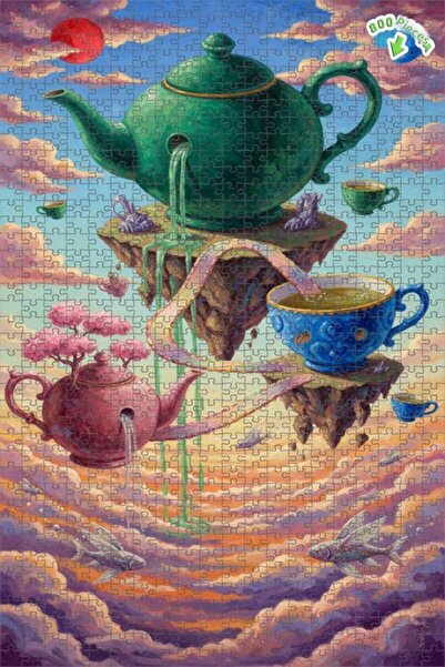 Teona Ahşap ألغاز خشبية بتصميم الشايانيات الطائرة والأسماك المجنحة على طراز ا...