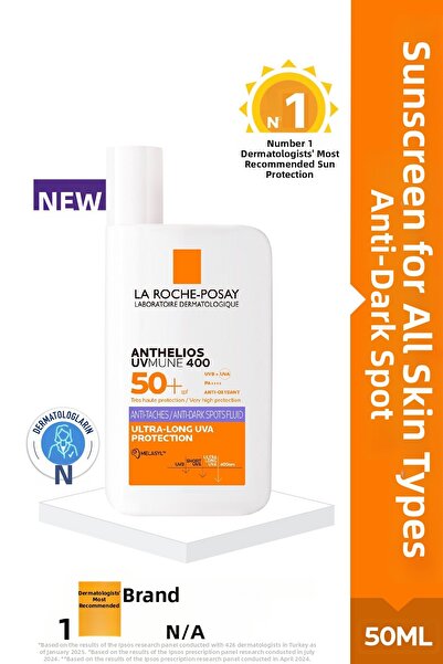 La Roche Posay Anthelıos Uvmune 400 سائل مضاد للبقع الداكنة بعامل حماية من ال...