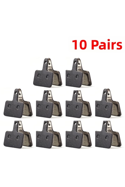 Choice وسادات فرامل دراجة هوائية من الراتنج، من 1 إلى 10 أزواج، لـ SHIMANO B0...