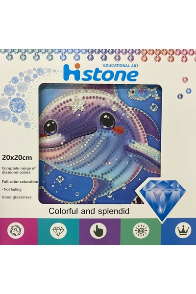 EleganTShoP 5D Beads Stick-on Tapestry Mozaic Tablo Pano 20*20 cm Yunus