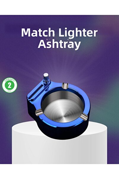 Marsilyan ieg ™   منفضة سجائر مزخرفة سهلة التنظيف مصنوعة من المعدن