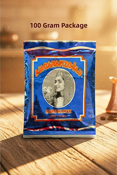 Amcahafızoğlu قهوة تركية محمصة متوسطة 100 جرام مؤهلة