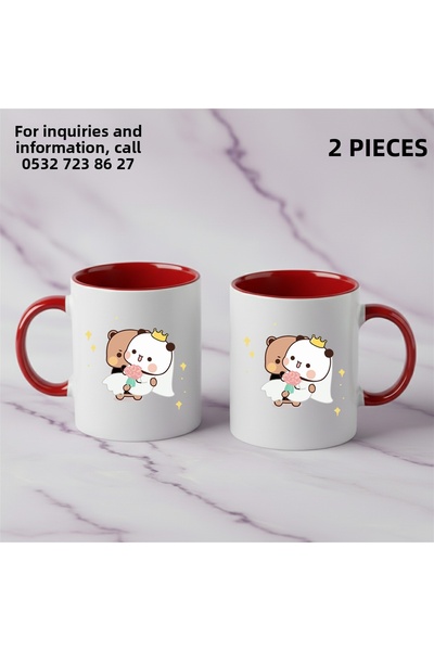 Ceymas Hediyelik 2-Piece Gift Set Dudububu Valentine's Day Birthday Bubududu ...