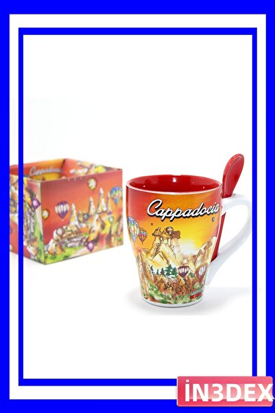 İN3DEX Local Patterned Porcelain Mug Cup Single Use