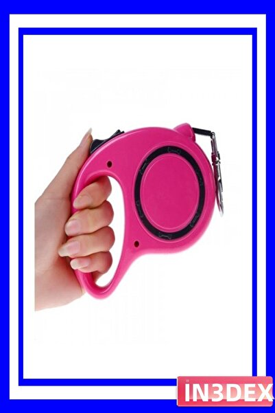 İN3DEX 3 Meter Extendable Dog Leash with Automatic Stop
