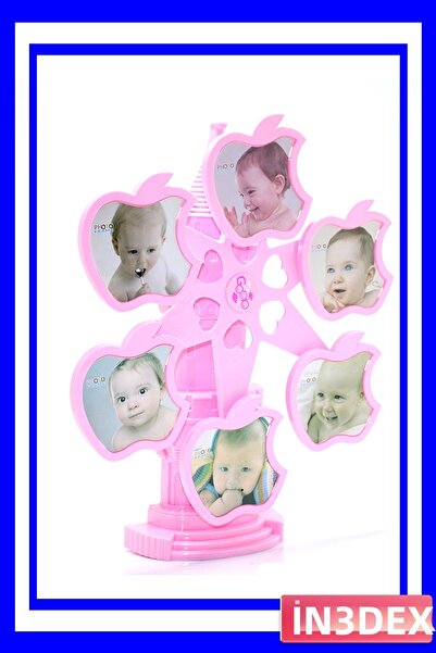İN3DEX إطار صور دوار مزود بآلية دوران وموسيقى