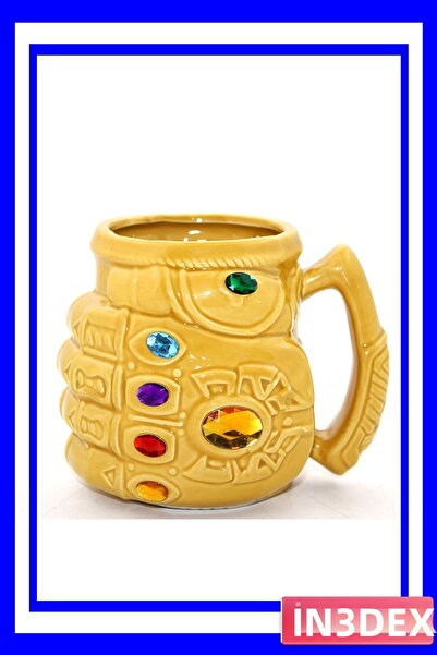İN3DEX Marvel Themed Infinity Glove Design Porcelain Cup