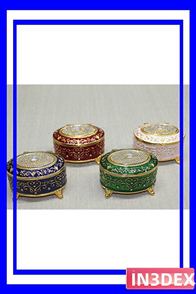 İN3DEX Crystal Stone Jewelry Storage Box Decorative Object