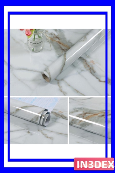 İN3DEX Self-Adhesive Countertop Protective Film 5 Meters 60cm Width