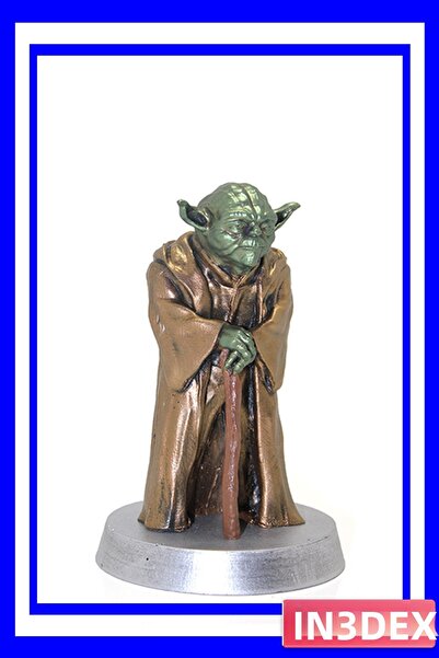 İN3DEX Yoda Figure with Scepter