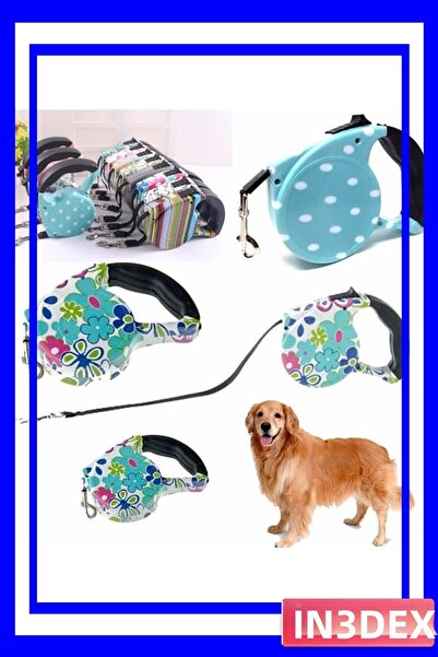 İN3DEX Automatic Dog Walking Leash 3m