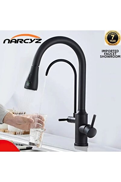 OEM Kitchen Sink Faucet with Water Purification Outlet, Digital Led Spiral+Sp...