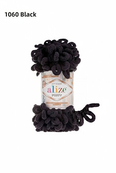 Alize Puffy Hand Knitting Yarn (with Large Loop)