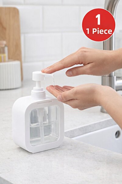 Open Home Concept 1 dozator pătrat de săpun lichid |   Dozator de săpun lichi...