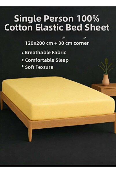 Elifnaz home tekstil ملاءة سرير مقاس 120x200