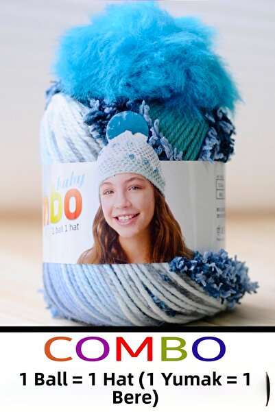 Diva İplik Combo 13 - (Outlet) - Export Surplus Pom-Pom Gift Beanie Cap (1 Ba...
