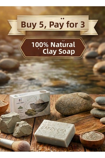 Sapovera Natural Clay Soap