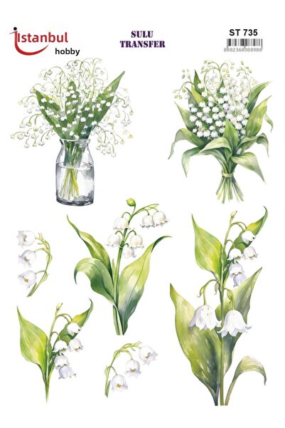 İstanbul Hobi Water Transfer Paper 25X35Cm St-735