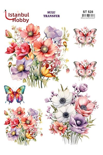 İstanbul Hobi Water Transfer Paper 25X35Cm St-528