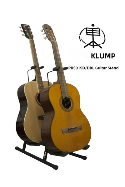 Presto Klump Double Guitar Stand with Handle