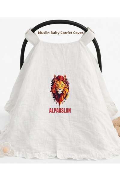 lupi غطاء عربة الأطفال من الموسلين