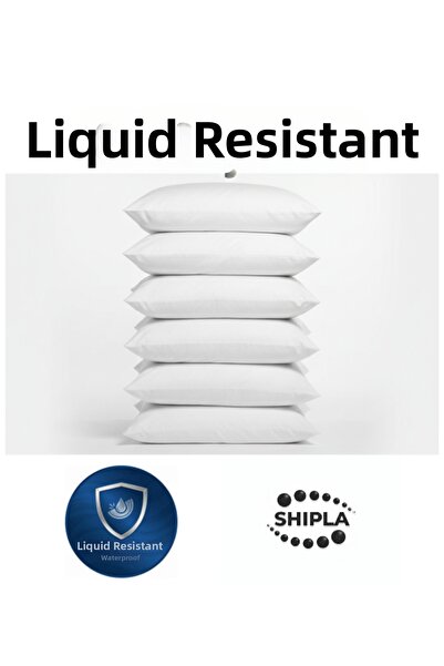 SHIPLA HOME 6 قطع من واقيات الوسائد المقاومة للسوائل مع سحاب مقاس 50x70 سم