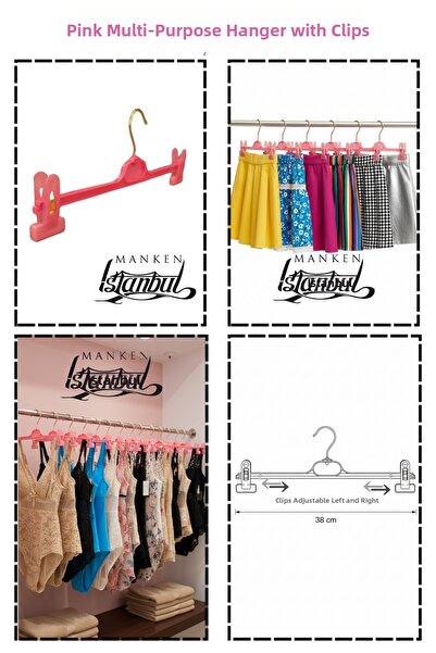 Manken İstanbul Afișaj inteligent pentru 10 bucăți de pantaloni, fuste și cos...