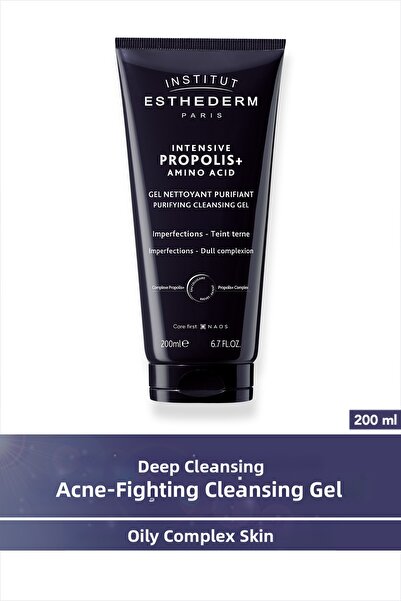 Institut Esthederm جل التنظيف المكثف بالبروبوليس والأحماض الأمينية 200 مل