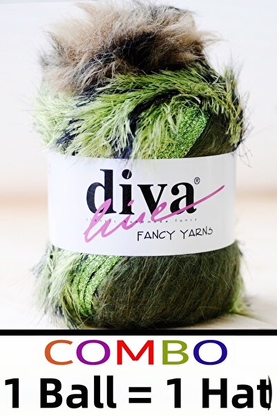 Diva İplik Combo 24 - (Outlet) - Export Surplus Pom-Pom Gift Beanie Cap (1 Ba...