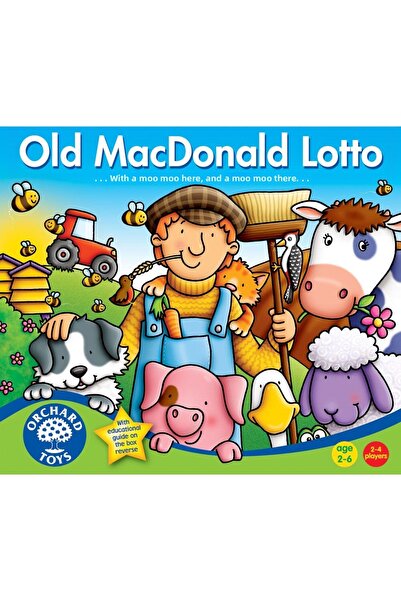 Orchard Toys Παιχνίδι Λόττο - Παλιό Αγρόκτημα Macdonald's