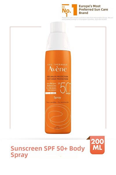 Avene SPF 50+ Αντηλιακό Σπρέι Σώματος - 200 ml