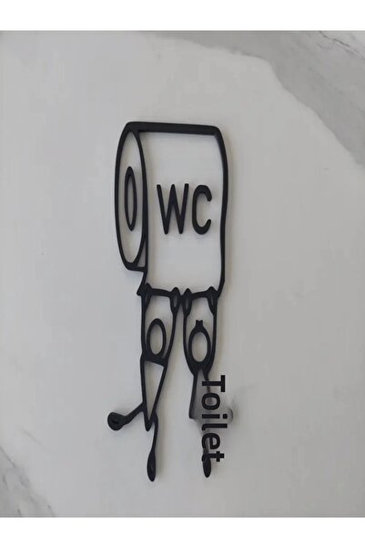 Ela Crafts Πινακίδα Πόρτας WC – Σήμανση Ανδρικής και Γυναικείας Τουαλέτας