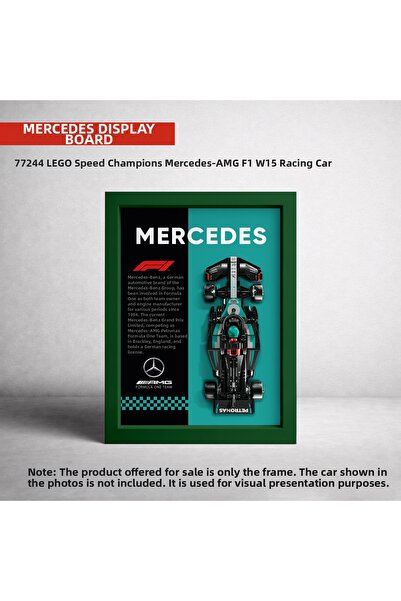 HOMEPACK Mercedes F1 Lego Exhibition Frame, Exhibition Table, Speed Champions...