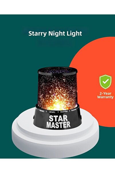 CT STONES Galaxy Effect LED Star Projector Цветно променящо се осветление за ...
