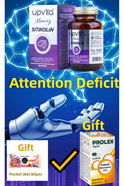 ufukfarma يو بي فيتا سيتيكولين ميموري 60 كيروجنيوم (أوفوك فارما)