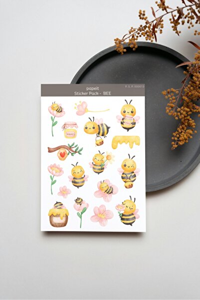 Papeit Bee Sticker Sheet