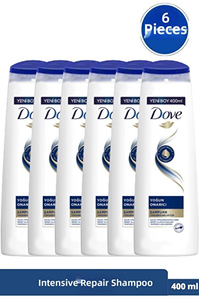 Dove Shampoo Reparare Intensivă 400ml 6 Bucăți